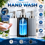 BRIX Premium Hand Wash — Luxury Dispenser, Rich Foam & Everyday Hygiene